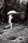 black_&_white denim hoodie koizumi_maya miss_actress_vol_84 shorts umbrella rating:Safe score:0 user:nil!