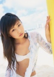 beach bikini blouse cleavage dgc_0062 ogura_yuuko open_clothes swimsuit rating:Safe score:0 user:nil!