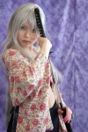 bare_shoulder cosplay midriff natsume_maya silver_hair sword takizawa_kazuya tenjou_tenge rating:Safe score:0 user:darkgray
