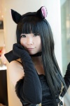 animal_ears azumi_(iii) blouse cat_ears choker cosplay elbow_gloves gloves original skirt rating:Safe score:0 user:pixymisa