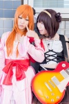 asahina_mikuru bows choker cosplay detached_sleeves dress guitar hairband hairbow narihara_riku necklace petticoat red_hair suzumiya_haruhi suzumiya_haruhi_no_shoushitsu suzumiya_haruhi_no_yuuutsu yaya rating:Safe score:0 user:pixymisa
