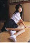 blouse panties pleated_skirt sailor_uniform school_uniform shihono_ryou skirt socks toukyou_ryoukei upskirt rating:Safe score:1 user:mock