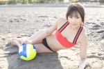beach bikini kaikawa_hitomi ponytail swimsuit rating:Safe score:1 user:nil!