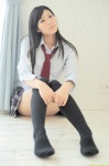blouse dgc_0969 pleated_skirt school_uniform shinohara_saemi skirt thighhighs tie zettai_ryouiki rating:Safe score:1 user:nil!