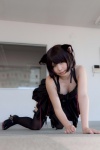 animal_ears cat_ears cleavage cosplay dress enako garter_belt original thighhighs zettai_ryouiki rating:Safe score:2 user:nil!