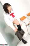 blouse costume girlz_high kamiya_nene kneesocks open_clothes pleated_skirt school_uniform skirt rating:Safe score:0 user:nil!