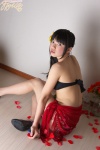 bikini braid ponytail sarong sister_of_the_world swimsuit yamanaka_tomoe rating:Safe score:1 user:nil!