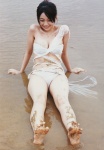 akiyama_nana beach bikini cleavage daydream ocean swimsuit torn_clothes wet rating:Safe score:1 user:nil!