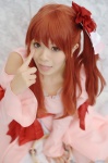 aihara_sakuto asahina_mikuru cosplay dress side_ponytail suzumiya_haruhi_no_yuuutsu tambourine rating:Safe score:1 user:nil!