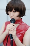 collar cosplay croptop default_costume meiko microphone raiko vocaloid rating:Safe score:0 user:nil!