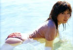 ass beach bikini blouse kimorehi kumada_youko ocean open_clothes swimsuit wet rating:Safe score:0 user:nil!