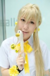 ahoge blonde_hair blouse cosplay original school_uniform twintails uzuki rating:Safe score:0 user:nil!
