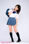 blouse bookbag kneesocks mitsui_mayu pleated_skirt school_uniform skirt rating:Safe score:0 user:nil!