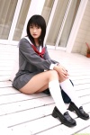 costume dgc_0552 kneesocks miniskirt mitsui_mayu pleated_skirt sailor_uniform school_uniform skirt rating:Safe score:1 user:nil!