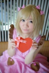 blonde_hair cosplay dress hairbows heart lake_sana necklace original twintails rating:Safe score:1 user:pixymisa