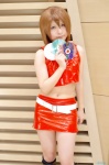 boots cosplay croptop default_costume kneehighs meiko minasaka_jun miniskirt skirt vocaloid rating:Safe score:0 user:nil!