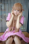 bow cosplay dress hairbows ichinomiya_kanna original red_hair twintails rating:Safe score:1 user:pixymisa