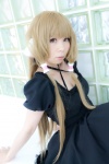 blonde_hair chii_(chobits) chobits cosplay dress rinrinko twintails rating:Safe score:0 user:nil!