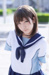 anegasaki_nene cosplay love_plus mamitan pleated_skirt sailor_uniform school_uniform skirt rating:Safe score:0 user:nil!