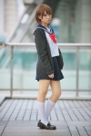 cardigan cosplay kneesocks original pleated_skirt sailor_uniform school_uniform skirt uri rating:Safe score:3 user:nil!