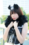 cosplay dress feather_boa hairbow kurumi_nui namada onegai_my_melody rating:Safe score:0 user:nil!