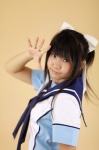 cosplay enako enaplus hairbow love_plus ponytail sailor_uniform school_uniform takane_manaka rating:Safe score:0 user:nil!