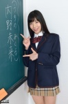 4k-star_151 blazer blouse pleated_skirt school_uniform skirt uchino_mikuru rating:Safe score:0 user:nil!