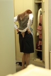 blouse ichikawa_mika miniskirt open_clothes panties pantyhose skirt vest rating:Safe score:1 user:nil!