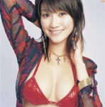 bikini_top blouse cleavage hara_mikie open_clothes swimsuit rating:Safe score:1 user:nil!