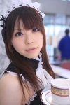apron cosplay costume hairband katou_mari kore_ga_watashi_no_goshujin-sama maid maid_uniform sawatari_mitsuki serving_tray rating:Safe score:1 user:nil!