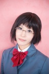 blazer blouse cosplay durarara!! glasses school_uniform shikimi sonohara_anri rating:Safe score:0 user:nil!