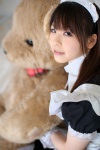 apron costume katou_mari maid maid_uniform stuffed_animal teddy_bear rating:Safe score:0 user:nil!