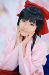 bow cosplay hairbow kimono narimiya sakura_wars shinguji_sakura rating:Safe score:0 user:pixymisa