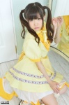 4k-star_174 apron dress kneehighs kuyuu_akane mirror twintails rating:Safe score:0 user:nil!