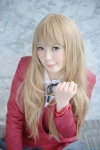 aisaka_taiga blazer blonde_hair blouse cosplay misaki pleated_skirt school_uniform skirt toradora! rating:Safe score:0 user:nil!