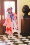 amatsuka_miyu cosplay dress hat patchouli_knowledge purple_hair robe thighhighs touhou rating:Safe score:0 user:nil!