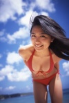 beach bikini cleavage kawamura_yukie ocean side-tie_bikini swimsuit typhoon rating:Safe score:0 user:nil!