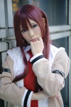 akitsu_honoka blouse cardigan cosplay makise_kurisu red_hair steins;gate tie rating:Safe score:0 user:nil!