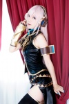 armband cosplay headset ibara kunoichi megurine_luka pink_hair sleeveless thighhighs vocaloid rating:Safe score:2 user:pixymisa