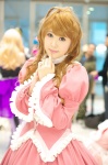blonde_hair cosplay gown hakushaku_to_yousei lydia_carlton tsugihagi_mishin rating:Safe score:0 user:nil!