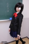 another blazer blouse bowtie cosplay eyepatch kneehighs misaki_mei natsuki_(iii) pleated_skirt skirt rating:Safe score:0 user:pixymisa