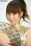 fan morimoto_mayuko ponytail qipao rating:Safe score:0 user:nil!