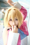 blonde_hair cosplay gundam gundam_seed gundam_seed_destiny stella_loussier tsukiichi rating:Safe score:0 user:nil!