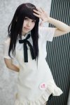apron blouse bowtie cosplay nina_(ii) skirt waitress waitress_uniform working!! yamada_aoi rating:Safe score:2 user:pixymisa