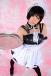 apron cosplay dress elbow_gloves gloves hairband kore_ga_watashi_no_goshujin-sama maid maid_uniform nogu nogu_mix sawatari_izumi thighhighs rating:Safe score:0 user:nil!