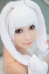 animal_ears bunny_ears cosplay misa tagme_character tagme_series white_hair rating:Safe score:0 user:pixymisa