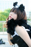cosplay dress feather_boa hairbow kurumi_nui namada onegai_my_melody rating:Safe score:0 user:nil!