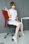 4k-star_181 dress kamibayashi_hideyo nurse nurse_uniform pantyhose stethoscope white_legwear rating:Safe score:0 user:nil!