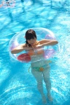 barefoot bikini ponytail pool side-tie_bikini swimsuit wet yume_kana rating:Safe score:0 user:nil!