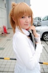 asakura_yuko blonde_hair clipboard cosplay lab_coat tagme_character tagme_series rating:Safe score:0 user:nil!